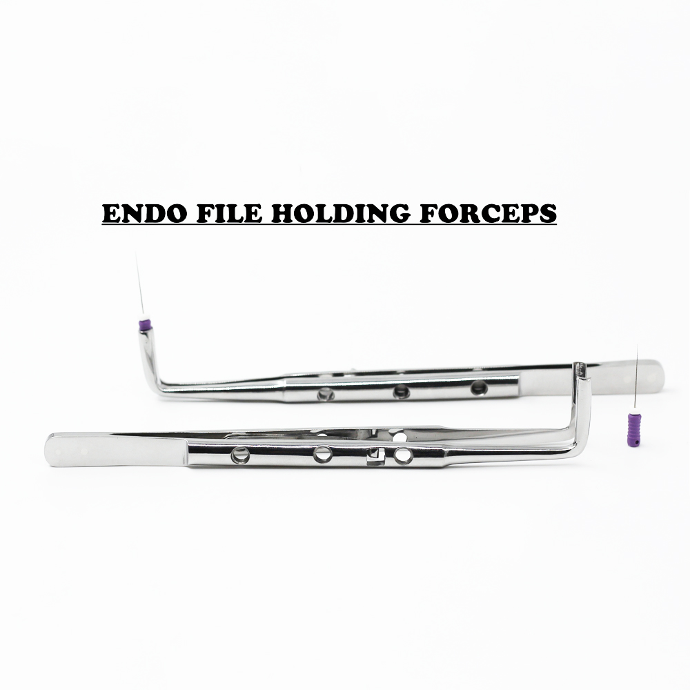 Julldent 129 Endo File Holding Forceps