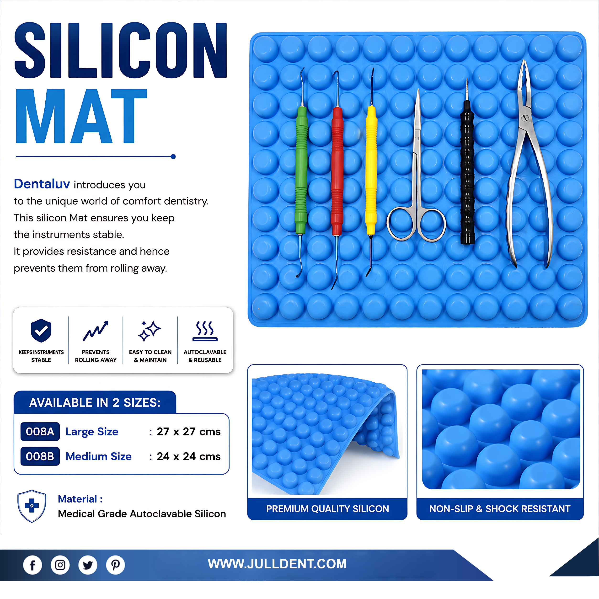 Dentaluv 008 Silicon Mat - Image 2