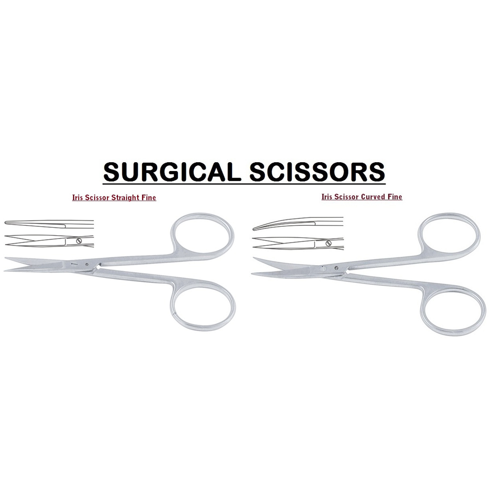 Julldent 105 Iris Scissor Fine
