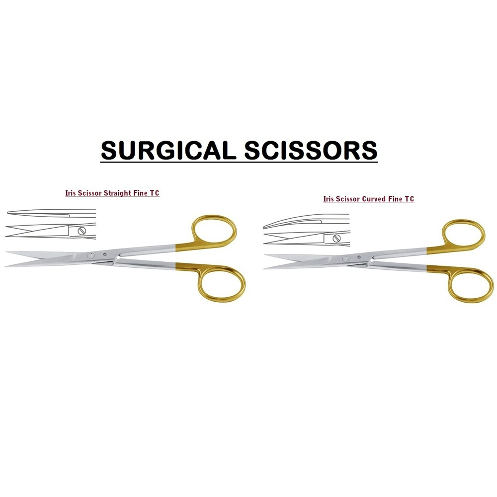 Julldent 106 Iris Scissor Tungsten Carbide Tip