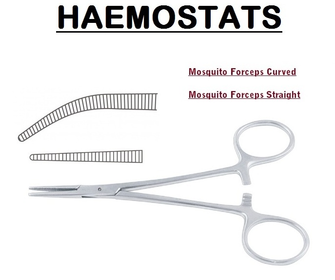 Julldent 109 Hemostats Mosquito Forceps 5"