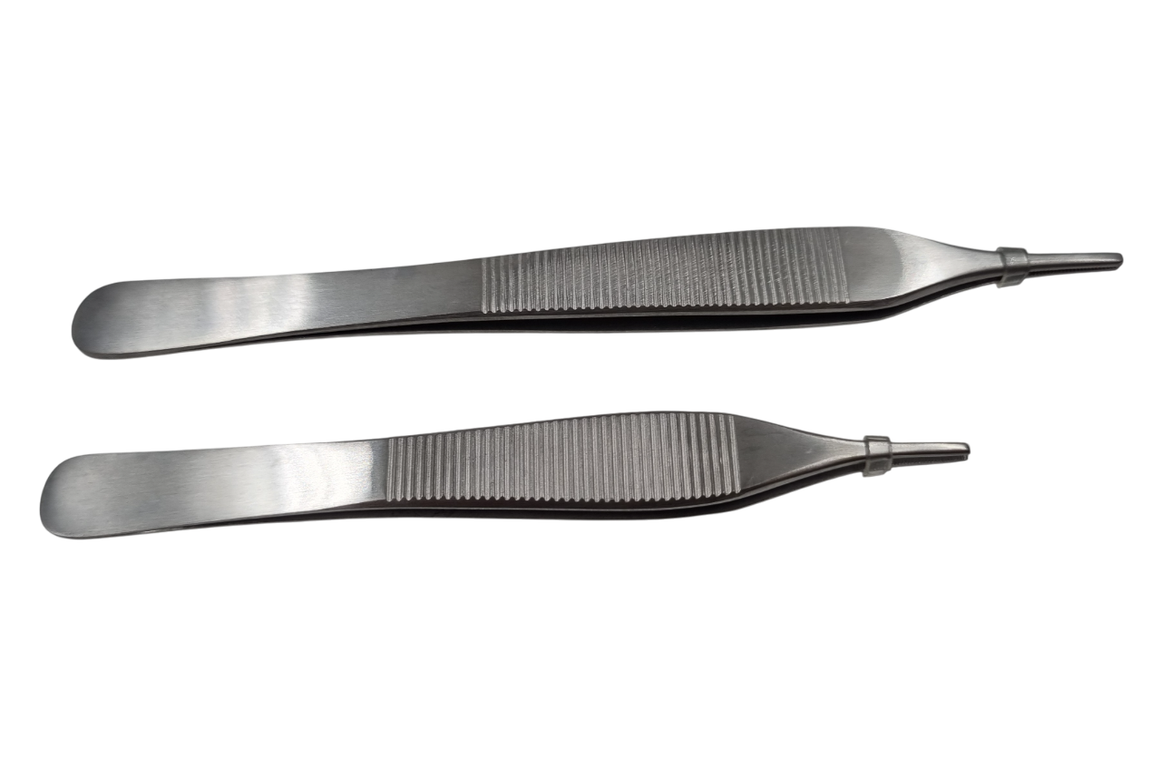 Julldent 120 Adson Tissue Forceps 5" Fine - Image 2