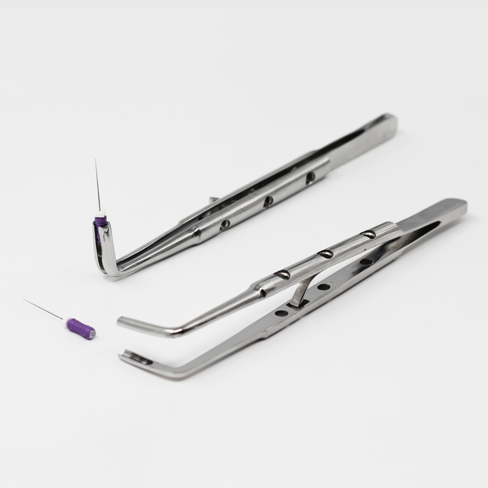 Julldent 129 Endo File Holding Forceps - Image 2