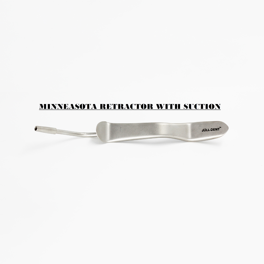 Julldent 078 Minneasota Retractor with Suction