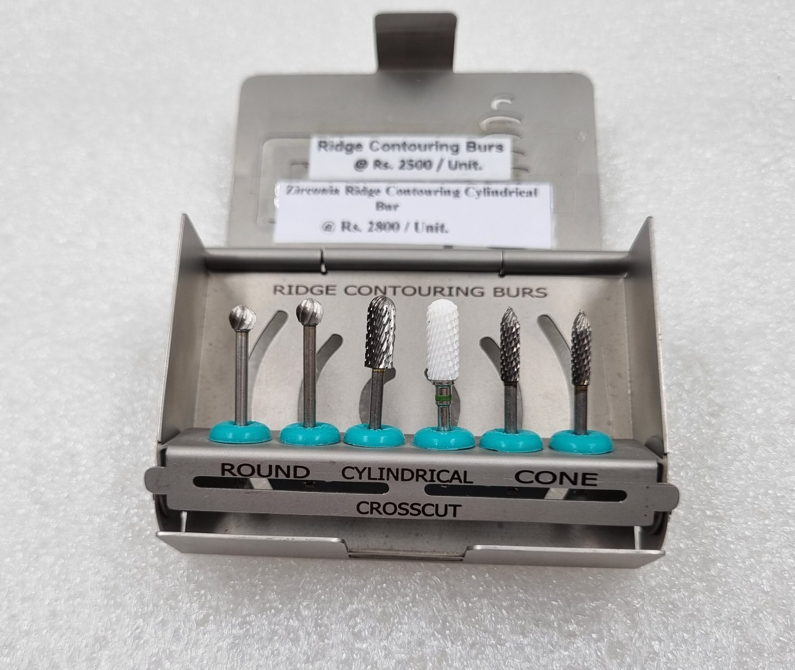 Julldent 015 Ridge Contouring Burs/ Ridge Flattening Burs/ Alveoplasty Burs/ Bone Reduction Burs/Crestotomy Burs