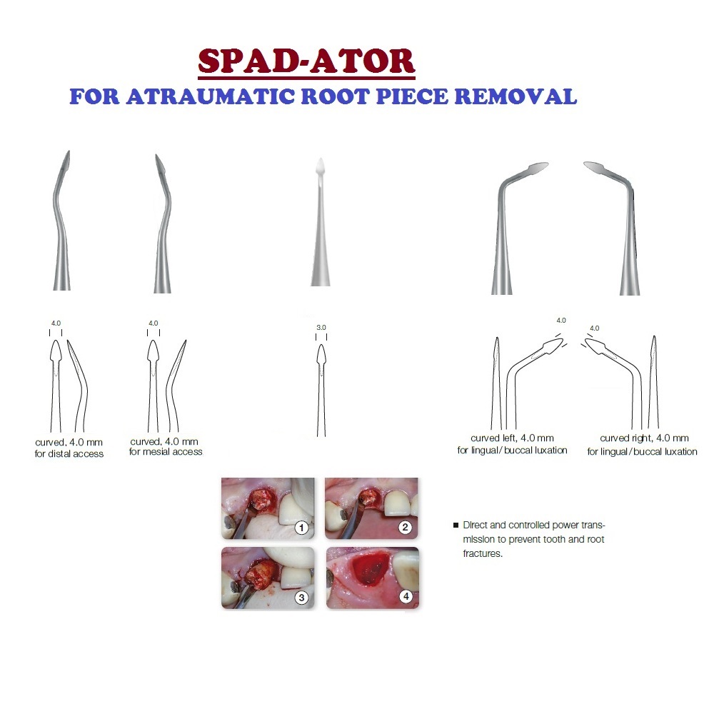 Julldent 069 Atraumatic Spadators for Root piece Extraction - Image 6