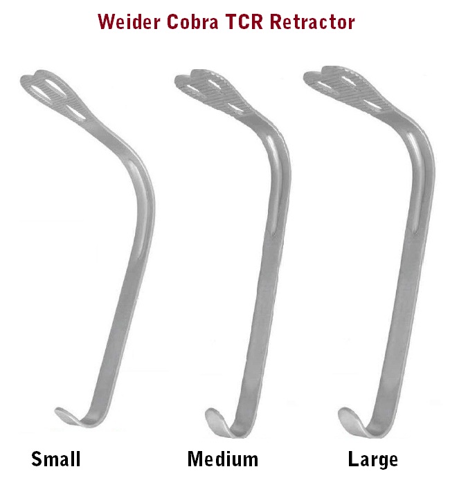 Julldent 083 Weider Cobra TCR Retractor