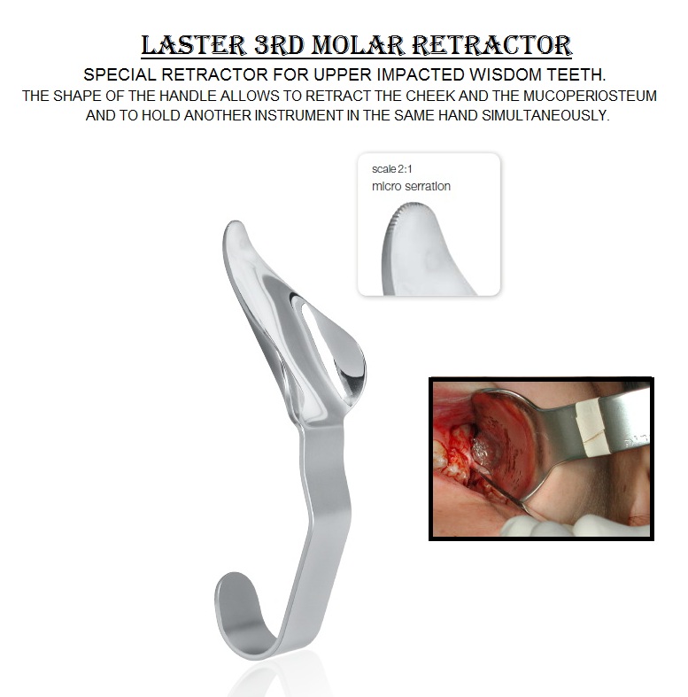 Julldent 091 Laster 3rd Molar Retractor