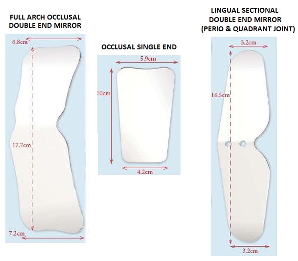 Julldent 136 Photographic Mirror for Dental Photography
