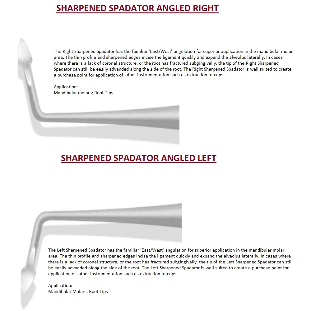 Julldent 069 Atraumatic Spadators for Root piece Extraction - Image 4