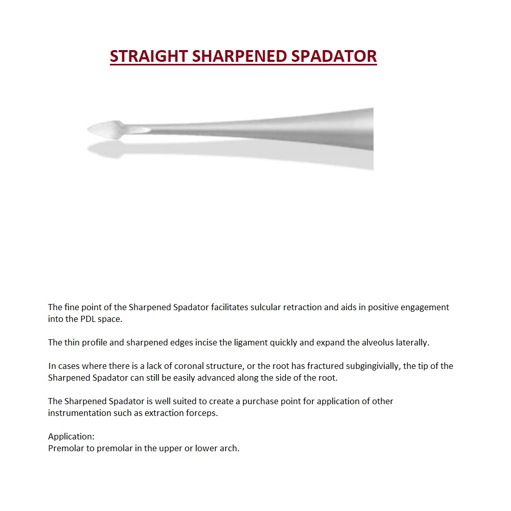 Julldent 069 Atraumatic Spadators for Root piece Extraction - Image 5