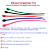 JullDent 161 Silicone Organizer Tie (Set of 5)