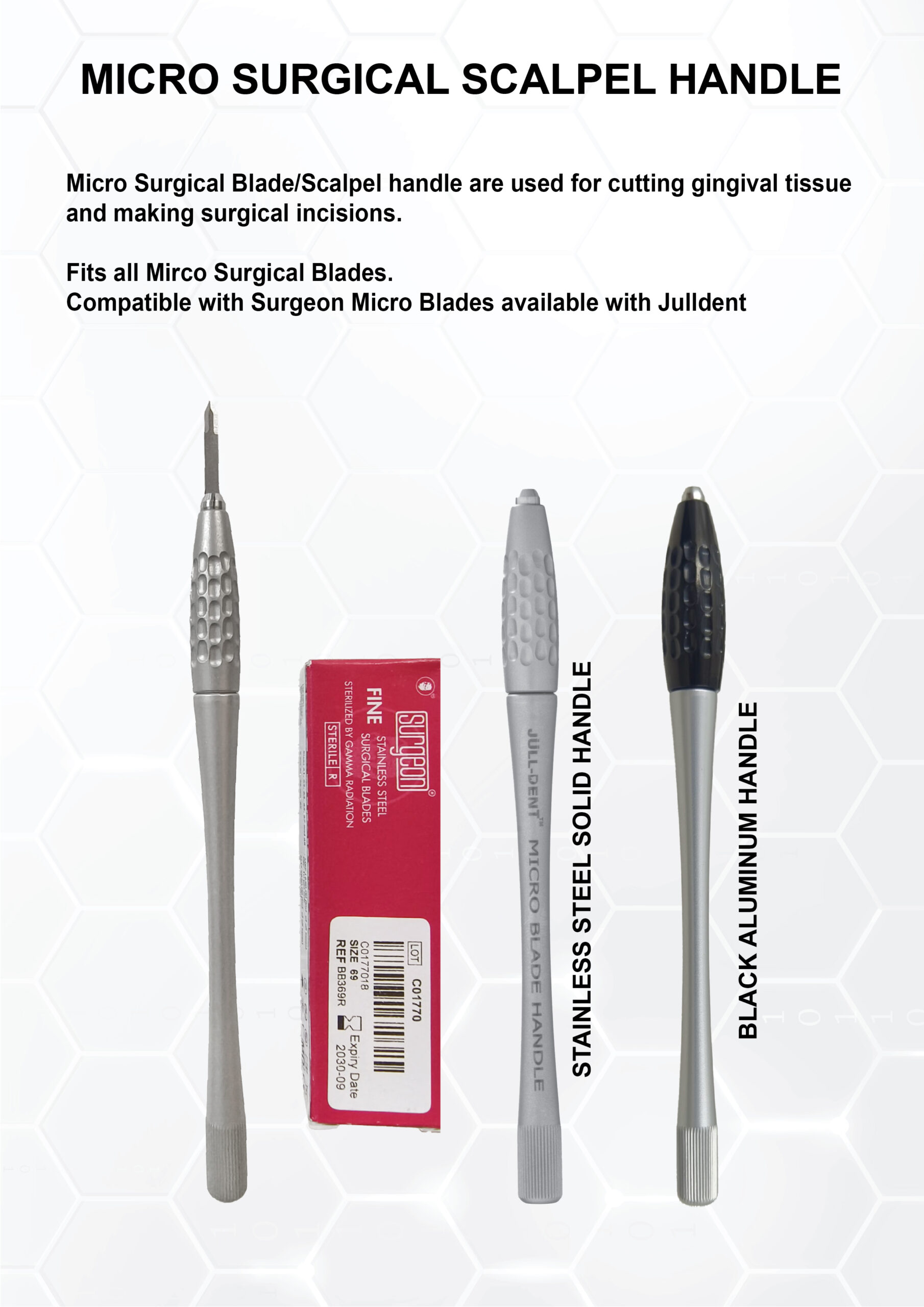Julldent 188 Micro Surgical Scalpel handle