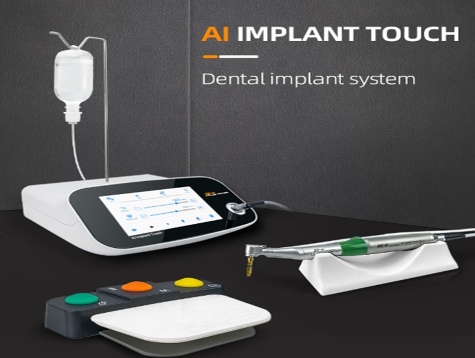 JullDent 205 Touch Screen Fiber Optic PhysioDispenser/ Implant Motor