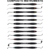 Julldent 034 Composite Instruments Set of 12