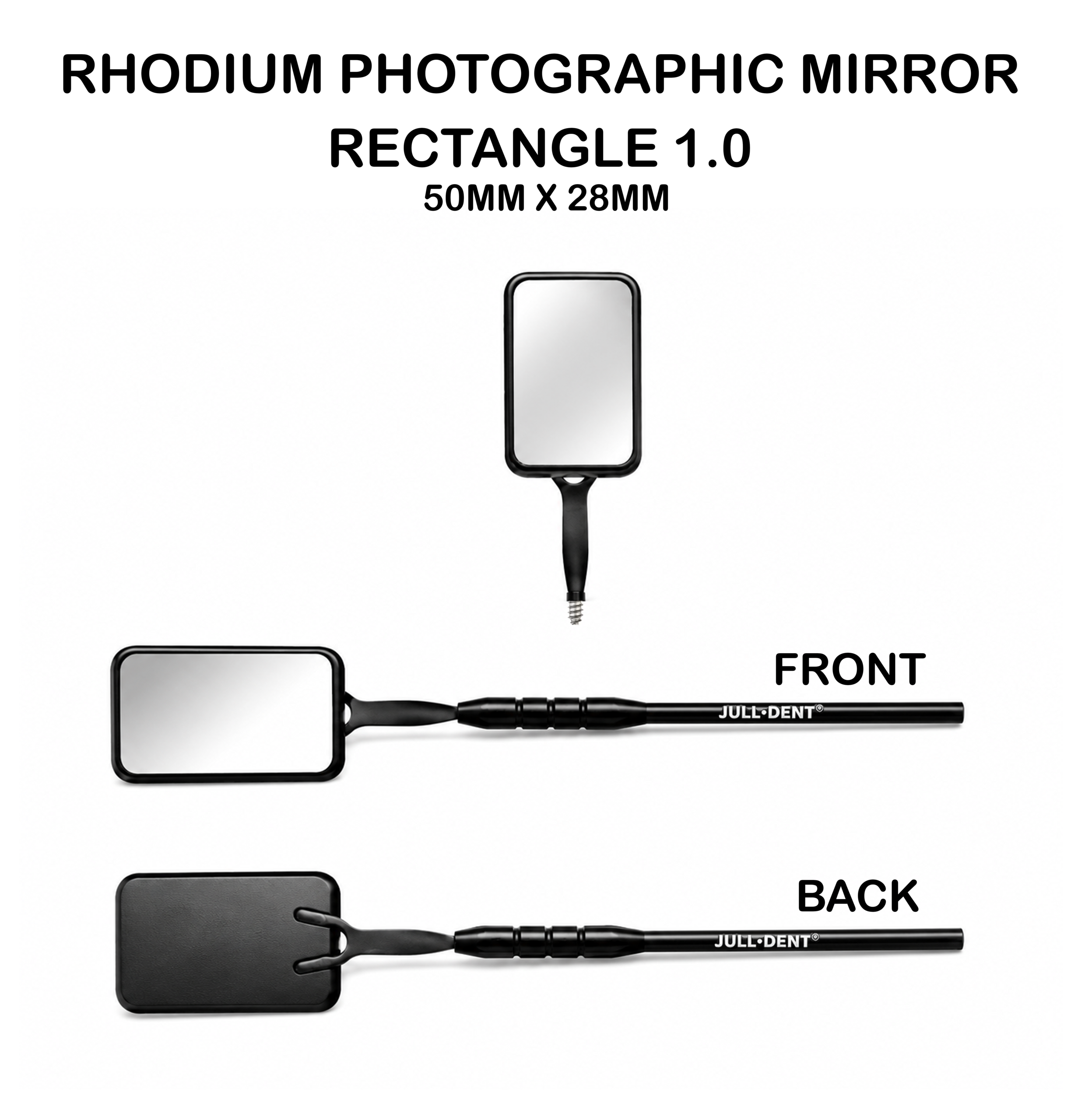Julldent 198 Rhodium Mirror for Dental Photography - Image 3