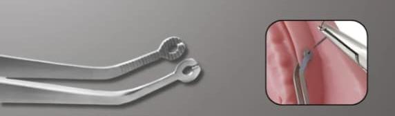 Julldent 074 Micro Tissue Forceps - Image 3